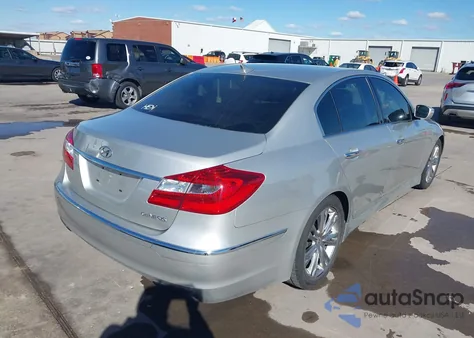 2013 Hyundai Genesis 3.8 из США, поврежденный, VIN KMHGC4DD9DU240605